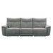 Homelegance Tesoro Power Reclining Fabric 3 pc Sectional 9509DG-3PWH* IMAGE 1