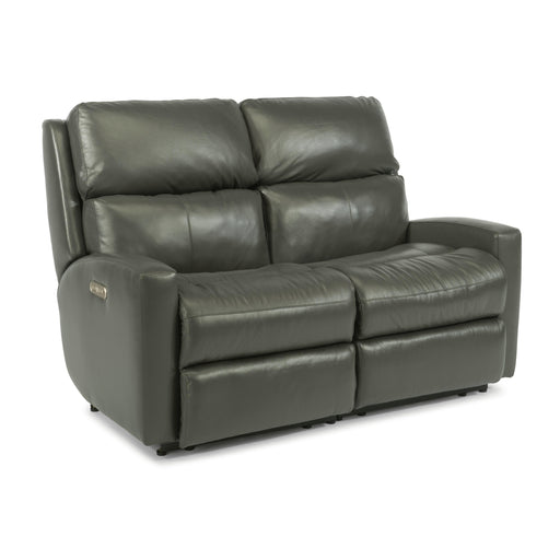 Flexsteel Catalina Power Reclining Leather 2 pc Sectional 3900-57M-824-02/3900-58M-824-02 IMAGE 1