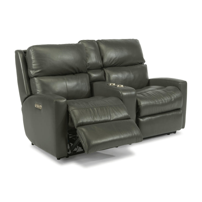 Flexsteel Catalina Power Reclining Leather 3 pc Sectional 3900-57H-824-02/3900-58H-824-02/3900-72-824-02 IMAGE 2