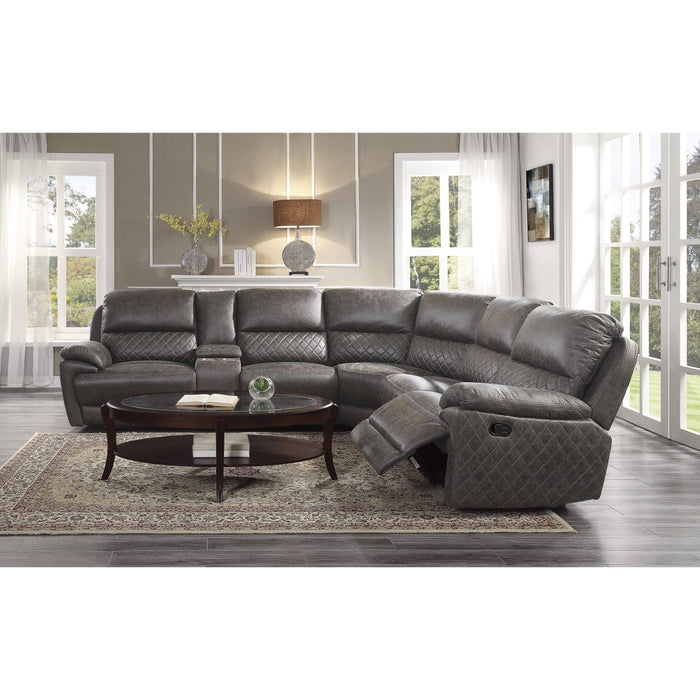 Homelegance Knoxville Reclining Fabric 3 pc Sectional 9510*SC IMAGE 6