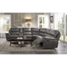 Homelegance Knoxville Reclining Fabric 3 pc Sectional 9510*SC IMAGE 6