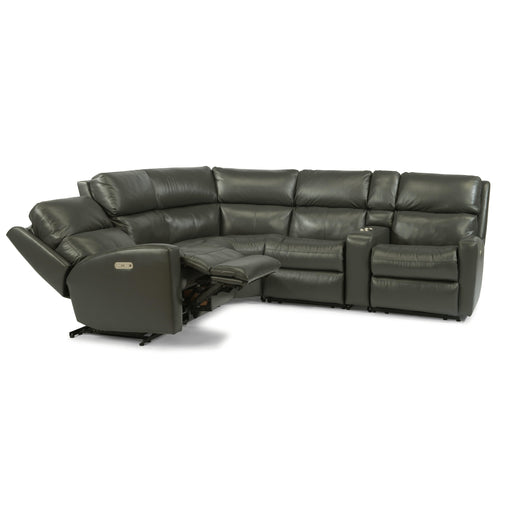 Flexsteel Catalina Reclining Leather 6 pc Sectional 3900-57-824-02/3900-58-824-02/3900-59-824-02/3900-19-824-02/3900-23-824-02/3900-72-824-02 IMAGE 2