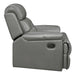 Homelegance Lambent Leather Recliner 9529GRY-1 IMAGE 3