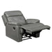 Homelegance Lambent Leather Recliner 9529GRY-1 IMAGE 4