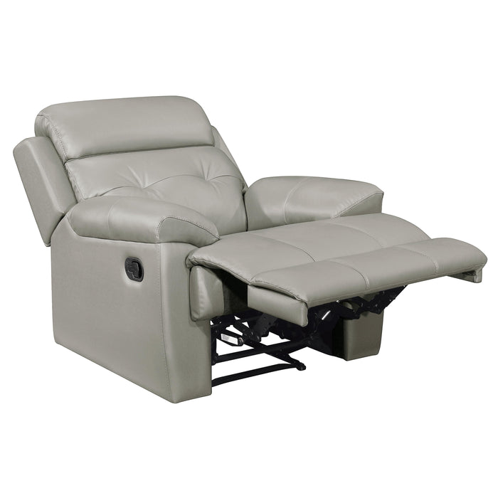 Homelegance Lambent Leather Recliner 9529SVE-1 IMAGE 4