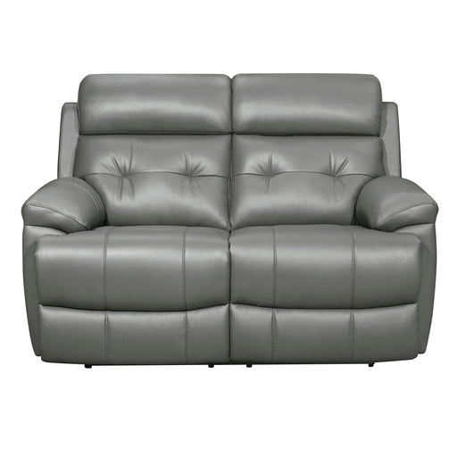 Homelegance Lambent Reclining Leather Loveseat 9529GRY-2 IMAGE 1