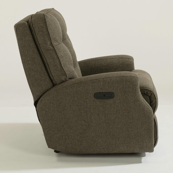 Flexsteel Devon Power Fabric Recliner 2881-50M-296-02 IMAGE 4