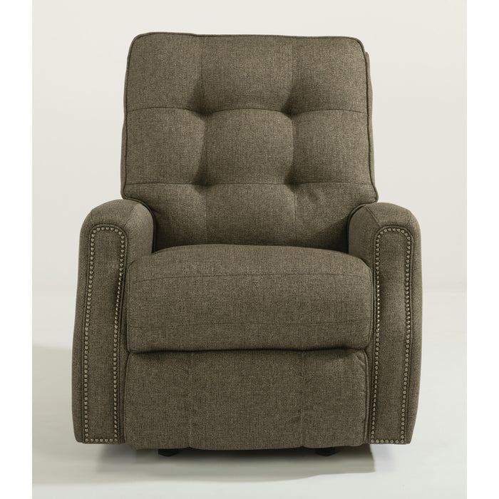 Flexsteel Devon Rocker Fabric Recliner 2881-51-296-02 IMAGE 1