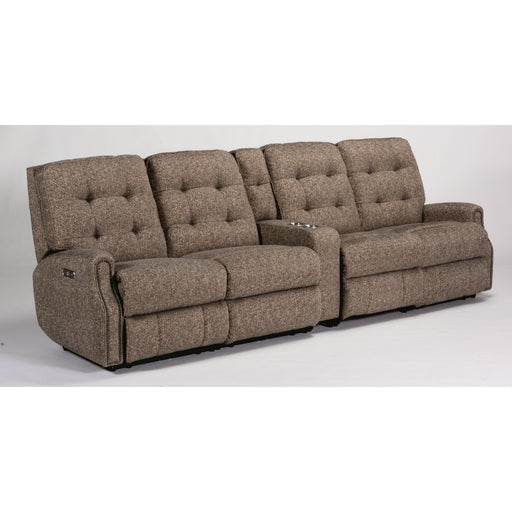 Flexsteel Devon Reclining Fabric 5 pc Sectional 2881-57-318-72/2881-58-318-72/2881-59-318-72/2881-59-318-72/2881-72-318-72 IMAGE 1