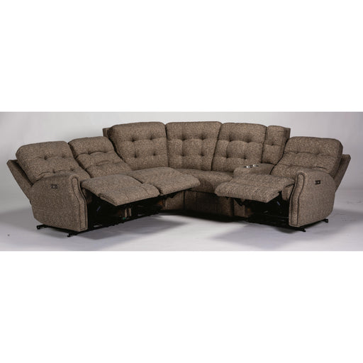 Flexsteel Devon Reclining Fabric 6 pc Sectional 2881-57-318-72/2881-58-318-72/2881-59-318-72/2881-19-318-72/2881-23-318-72/2881-72-318-72 IMAGE 2