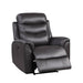 Acme Furniture Ava Power Leather Recliner 59693 IMAGE 3