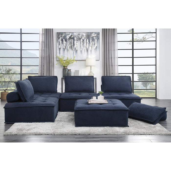 Homelegance Ulrich Fabric 5 pc Sectional 9545BU*5 IMAGE 6