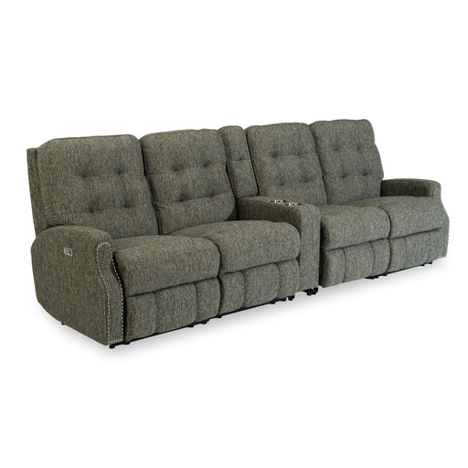 Flexsteel Devon Reclining Fabric 5 pc Sectional 2881-57-123-00/2881-58-123-00/2881-59-123-00/2881-59-123-00/2881-72-123-00 IMAGE 1