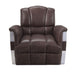 Acme Furniture Kalona Stationary Leather Accent Chair 59717 IMAGE 2