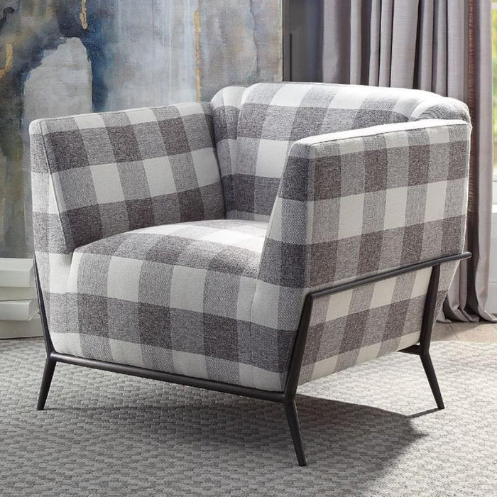 Acme Furniture Niamey II Stationary Fabric Accent Chair 59725 IMAGE 1