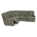 Flexsteel Devon Power Reclining Fabric 6 pc Sectional 2881-57H-123-00/2881-58H-123-00/2881-59H-123-00/2881-19-123-00/2881-23-123-00/2881-72-123-00 IMAGE 2