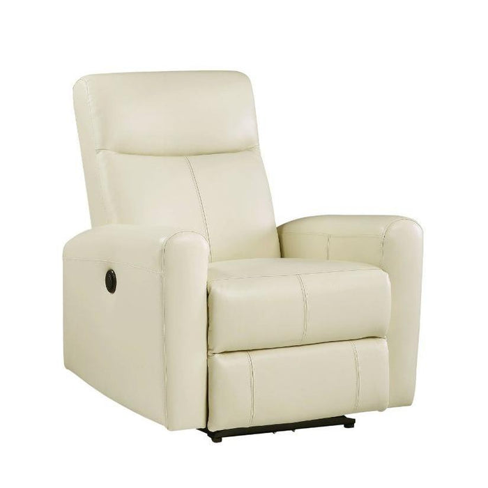 Acme Furniture Blane Power Leather Match Recliner 59772 IMAGE 2