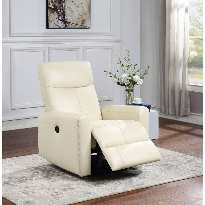 Acme Furniture Blane Power Leather Match Recliner 59772 IMAGE 7