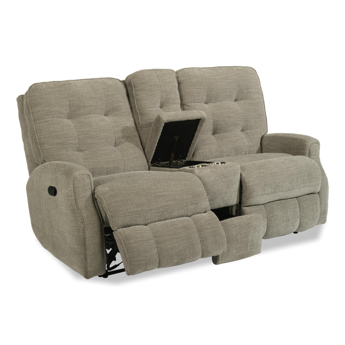 Flexsteel Devon Reclining Fabric Loveseat 2882-601-590-01 IMAGE 3