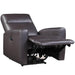 Acme Furniture Blane Power Leather Match Recliner 59773 IMAGE 4