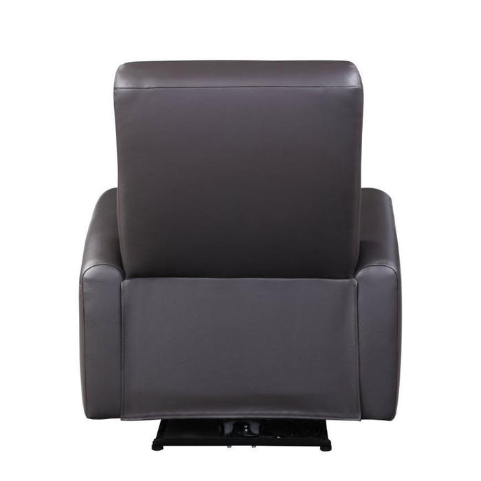 Acme Furniture Blane Power Leather Match Recliner 59773 IMAGE 6