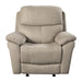 Homelegance Longvale Glider Fabric Recliner 9580TN-1 IMAGE 1