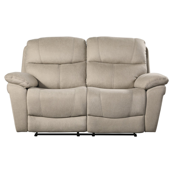 Homelegance Longvale Reclining Fabric Loveseat 9580TN-2 IMAGE 1