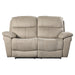 Homelegance Longvale Power Reclining Fabric Loveseat 9580TN-2PWH IMAGE 1