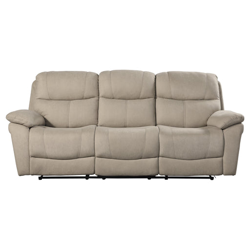 Homelegance Longvale Reclining Fabric Sofa 9580TN-3 IMAGE 1