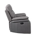 Homelegance Millington Leather Look Recliner 9590GY-1 IMAGE 4