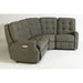 Flexsteel Devon Reclining Fabric 4 pc Sectional 2882-57-123-00/2882-58-123-00/2882-19-123-00/2882-23-123-00 IMAGE 1