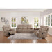 Homelegance Millington Reclining Leather Look Loveseat 9590BR-2 IMAGE 5