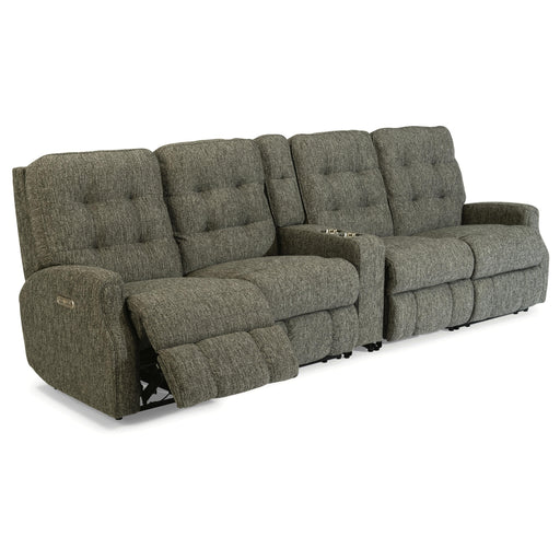 Flexsteel Devon Reclining Fabric 5 pc Sectional 2882-57-123-00/2882-58-123-00/2882-59-123-00/2882-59-123-00/2882-72-123-00 IMAGE 2