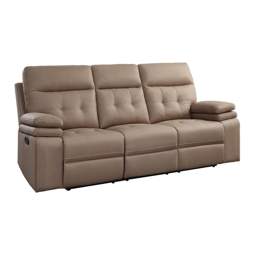 Homelegance Millington Reclining Fabric Sofa 9590BR-3 IMAGE 2