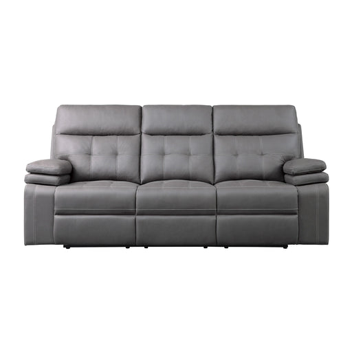 Homelegance Millington Reclining Fabric Sofa 9590GY-3 IMAGE 1