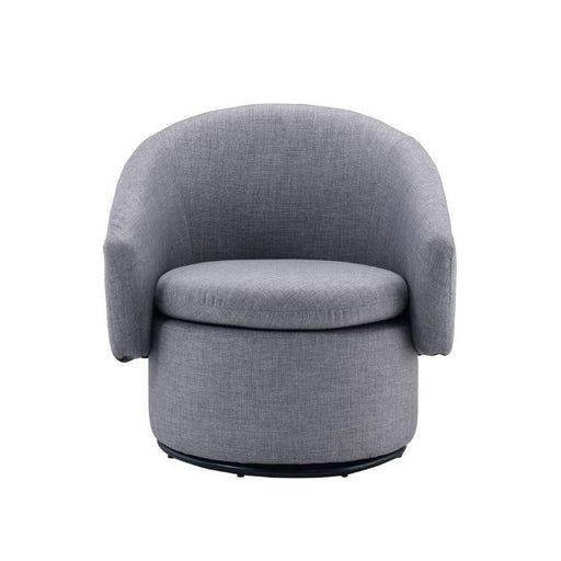 Acme Furniture Joyner Swivel Fabric Accent Chair 59845 IMAGE 1