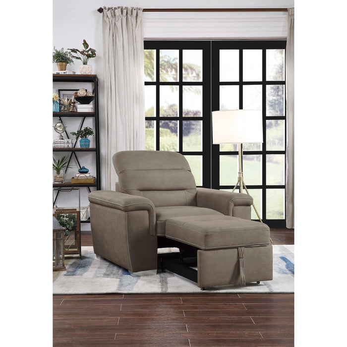 Homelegance Alfio Stationary Fabric Chair 9808STP-1 IMAGE 6