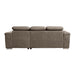 Homelegance Alfio Fabric 2 pc Sectional 9808STP*SC IMAGE 5