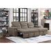 Homelegance Alfio Fabric 2 pc Sectional 9808STP*SC IMAGE 9