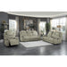 Homelegance Shola Glider Fabric Recliner 9848GY-1 IMAGE 5