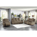 Homelegance Shola Power Fabric Recliner 9848BR-1PWH IMAGE 6