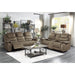 Homelegance Shola Reclining Fabric Loveseat 9848BR-2 IMAGE 6