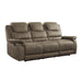 Homelegance Shola Reclining Fabric Sofa 9848BR-3 IMAGE 2