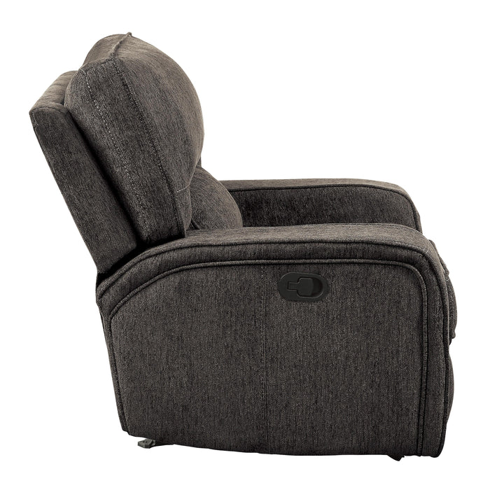 Homelegance Borneo Glider Fabric Recliner 9849CH-1 IMAGE 3