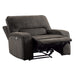 Homelegance Borneo Power Fabric Recliner 9849CH-1PWH IMAGE 3