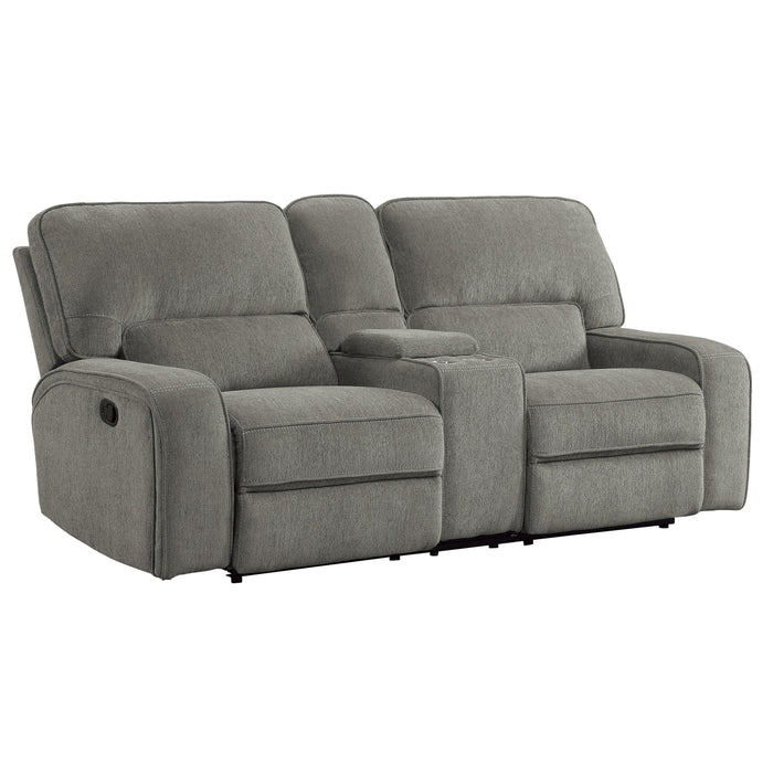 Homelegance Borneo Reclining Fabric Loveseat 9849MC-2 IMAGE 2