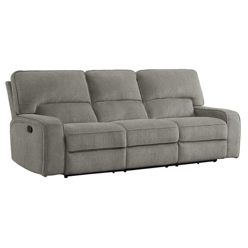 Homelegance Borneo Reclining Fabric Sofa 9849MC-3 IMAGE 2