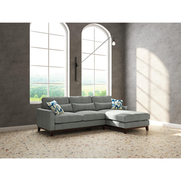 Homelegance Greerman Fabric 2 pc Sectional 9890GY-L/9890GY-R IMAGE 4