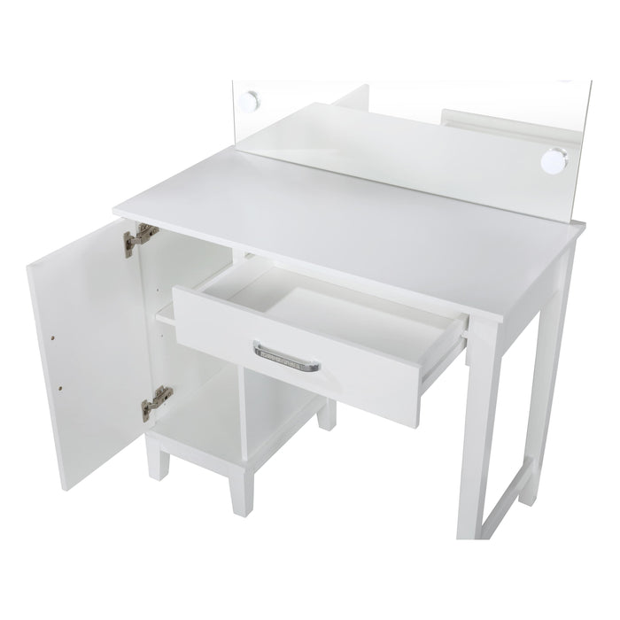 Coaster Furniture One Drawer Vanity Set 931149 IMAGE 3