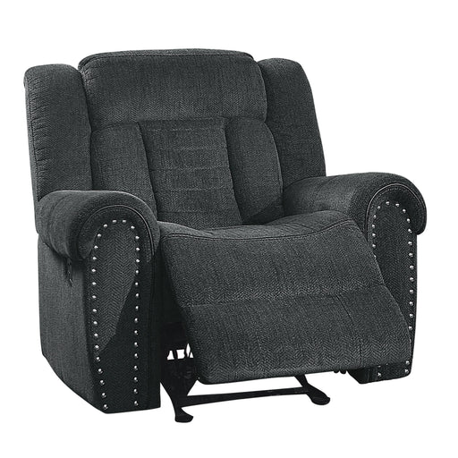 Homelegance Nutmeg Glider Fabric Recliner 9901CC-1 IMAGE 2